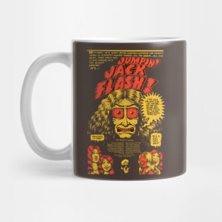 jumpin jack flash oz magazine graphic Mug